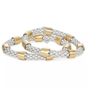 Anne KlenTwo Tone Bracelets 7.25"